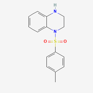 molecular formula C15H16N2O2S B1612461 1-(Toluene-4-sulfonyl)-1,2,3,4-tetrahydroquinoxaline CAS No. 5761-64-8