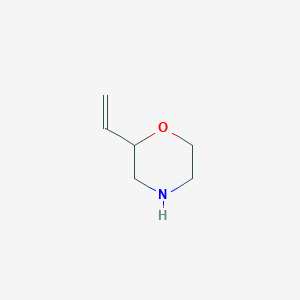 molecular formula C6H11NO B1612480 2-Vinylmorpholine CAS No. 98548-70-0
