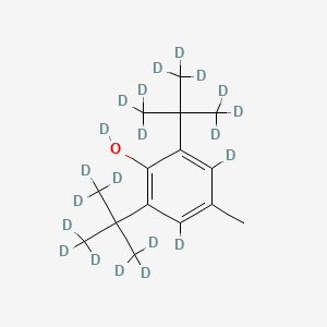 molecular formula C15H24O B1612495 Butylated hydroxytoluene-d21 CAS No. 64502-99-4