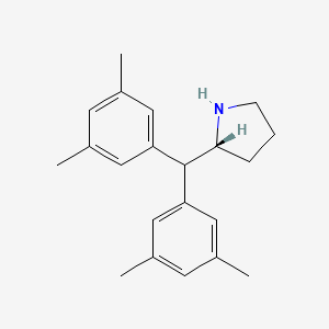(R)-2-[Bis(3,5-dimethylphenyl)methyl]pyrrolidine