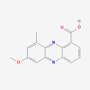 7-Methoxy-9-methylphenazine-1-carboxylic acid