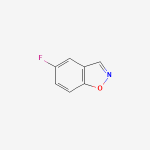molecular formula C7H4FNO B1612540 5-Fluorobenzo[d]isoxazole CAS No. 735294-25-4
