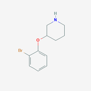 3-(2-Bromophenoxy)piperidine