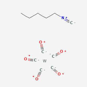 molecular formula C11H11NO5W B1612552 Tungsten(0) pentacarbonyl-N-pentylisonitrile CAS No. 347145-09-9