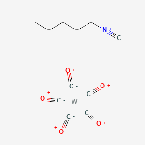 Carbon monoxide;1-isocyanopentane;tungsten