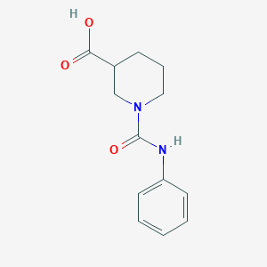 1-(Phenylcarbamoyl)piperidine-3-carboxylic acid