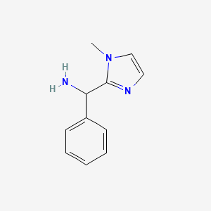 1-(1-methyl-1H-imidazol-2-yl)-1-phenylmethanamine