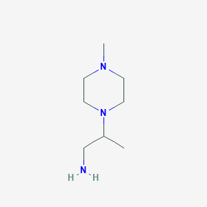2-(4-Methylpiperazin-1-yl)propan-1-amine