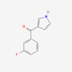 3-(3-Fluorobenzoyl)-1H-pyrrole
