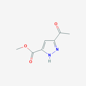 Methyl 5-acetyl-1H-pyrazole-3-carboxylate