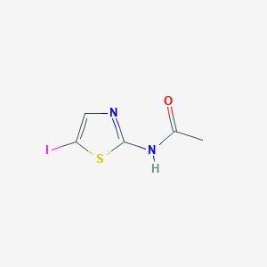 molecular formula C5H5IN2OS B1612591 N-(5-IODO-THIAZOL-2-YL)-ACETAMIDE CAS No. 252662-43-4