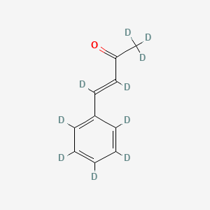molecular formula C10H10O B1612598 trans-4-Phenyl-3-buten-2-one-d10 CAS No. 307496-22-6