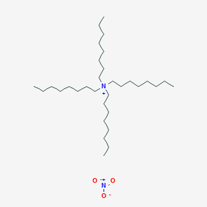 molecular formula C32H68N2O3 B1612603 Tetraoctylammonium nitrate CAS No. 33734-52-0