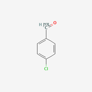 4-Chlorobenzaldehyde-alpha-13C