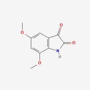 molecular formula C10H9NO4 B1612621 5,7-Dimethoxy-1H-indole-2,3-dione CAS No. 76159-92-7