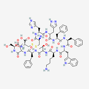 molecular formula C73H92N18O16S2 B1612638 Wy 41747 CAS No. 68463-41-2