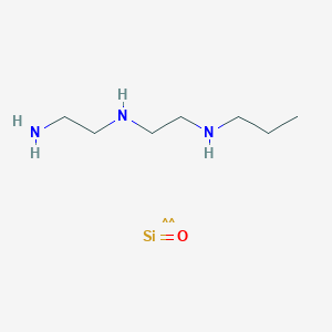 molecular formula C7H19N3OSi B1612641 oxoniumylidynesilanide;N'-[2-(propylamino)ethyl]ethane-1,2-diamine CAS No. 1173022-96-2