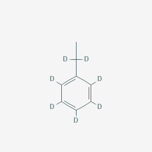 molecular formula C8H10 B1612642 1,2,3,4,5-Pentadeuterio-6-(1,1-dideuterioethyl)benzene CAS No. 84272-90-2