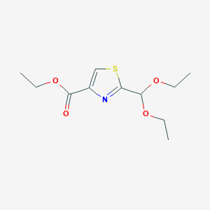 Ethyl 2-(diethoxymethyl)thiazole-4-carboxylate