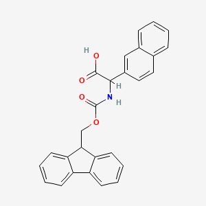 [(9H-Fluoren-9-ylmethoxycarbonylamino)]-naphthalen-2-yl-acetic acid