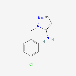 1-(4-chlorobenzyl)-1H-pyrazol-5-amine