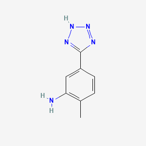 2-Methyl-5-(2H-tetrazol-5-YL)aniline
