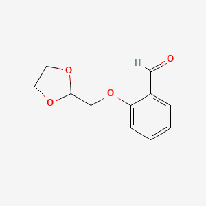 2-([1,3]Dioxolan-2-ylmethoxy)-benzaldehyde