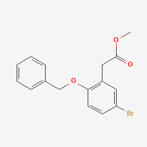 Methyl 2-(2-(benzyloxy)-5-bromophenyl)acetate
