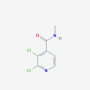 molecular formula C7H6Cl2N2O B1612706 2,3-Dichloro-N-methyl-4-pyridinecarboxamide CAS No. 329794-24-3