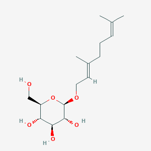 molecular formula C16H28O6 B1612713 Geranyl b-D-glucoside CAS No. 22850-13-1
