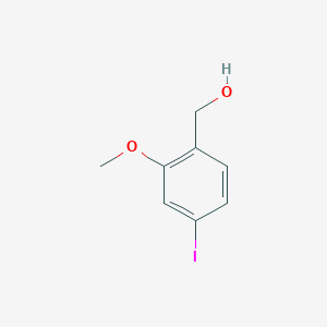 molecular formula C8H9IO2 B1612717 4-Iodo-2-methoxybenzyl alcohol CAS No. 210037-23-3