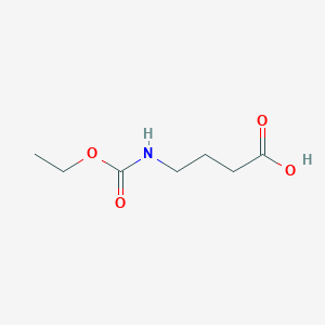 molecular formula C7H13NO4 B1612723 4-[(Ethoxycarbonyl)amino]butanoic acid CAS No. 4143-09-3