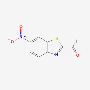 6-Nitrobenzo[d]thiazole-2-carbaldehyde
