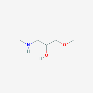 molecular formula C5H13NO2 B1612736 1-Methoxy-3-(methylamino)propan-2-ol CAS No. 60755-68-2