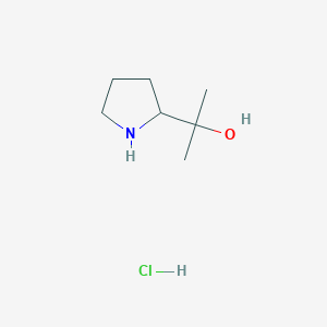 2-(Pyrrolidin-2-yl)propan-2-ol hydrochloride
