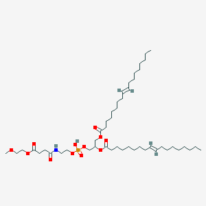 molecular formula C48H88NO12P B161274 Peg-PE CAS No. 133906-05-5