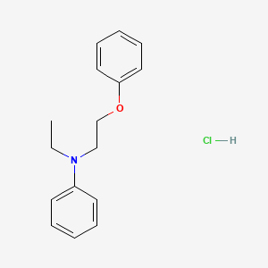 N-Ethyl-N-(2-phenoxyethyl)aniline, hydrochloride