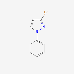 molecular formula C9H7BrN2 B1612749 3-bromo-1-phenyl-1H-pyrazole CAS No. 50877-46-8
