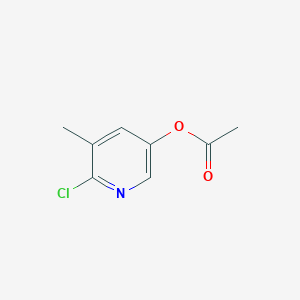 6-Chloro-5-methylpyridin-3-yl acetate