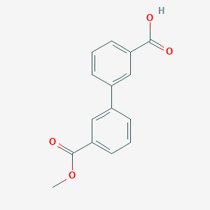 3-(3-Methoxycarbonylphenyl)benzoic acid