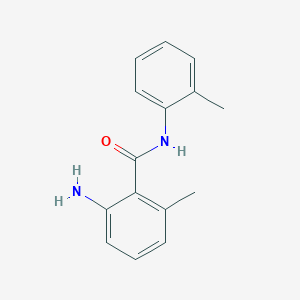 2-Amino-6-methyl-N-(o-tolyl)benzamide