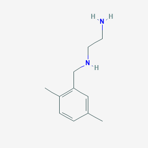 molecular formula C11H18N2 B1612768 N-(2,5-二甲基苯基)乙烷-1,2-二胺 CAS No. 953072-19-0