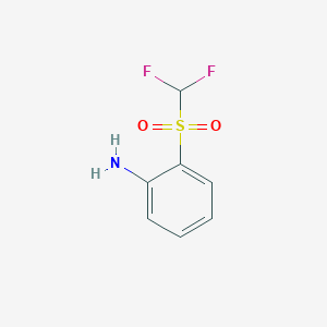 2-[(Difluoromethyl)sulfonyl]aniline