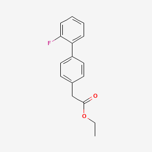 Ethyl 2-(2'-fluoro-[1,1'-biphenyl]-4-yl)acetate