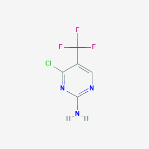4-Chloro-5-(trifluoromethyl)pyrimidin-2-amine