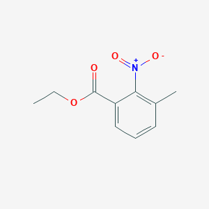 molecular formula C10H11NO4 B1612789 Ethyl 3-methyl-2-nitrobenzoate CAS No. 54064-39-0