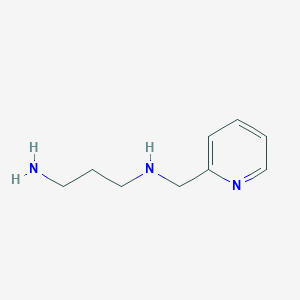 molecular formula C9H15N3 B1612794 N-(2-pyridylmethyl)trimethylenediamine CAS No. 20948-06-5