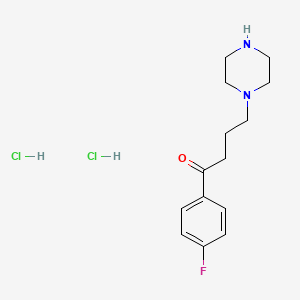 1-(4-Fluorophenyl)-4-(piperazin-1-yl)butan-1-one dihydrochloride