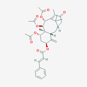 molecular formula C35H42O9 B016128 2-Deacetoxytaxinine B CAS No. 191547-12-3