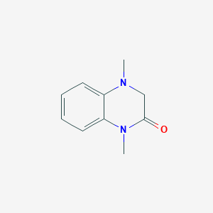 molecular formula C10H12N2O B1612802 1,4-Dimethyl-3,4-dihydroquinoxalin-2(1H)-one CAS No. 66098-06-4